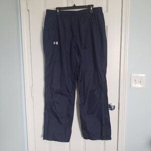 Under Armour Mens Rain Fishing Golf Pants Blue Loose Fit Size XL TG 32" Inseam